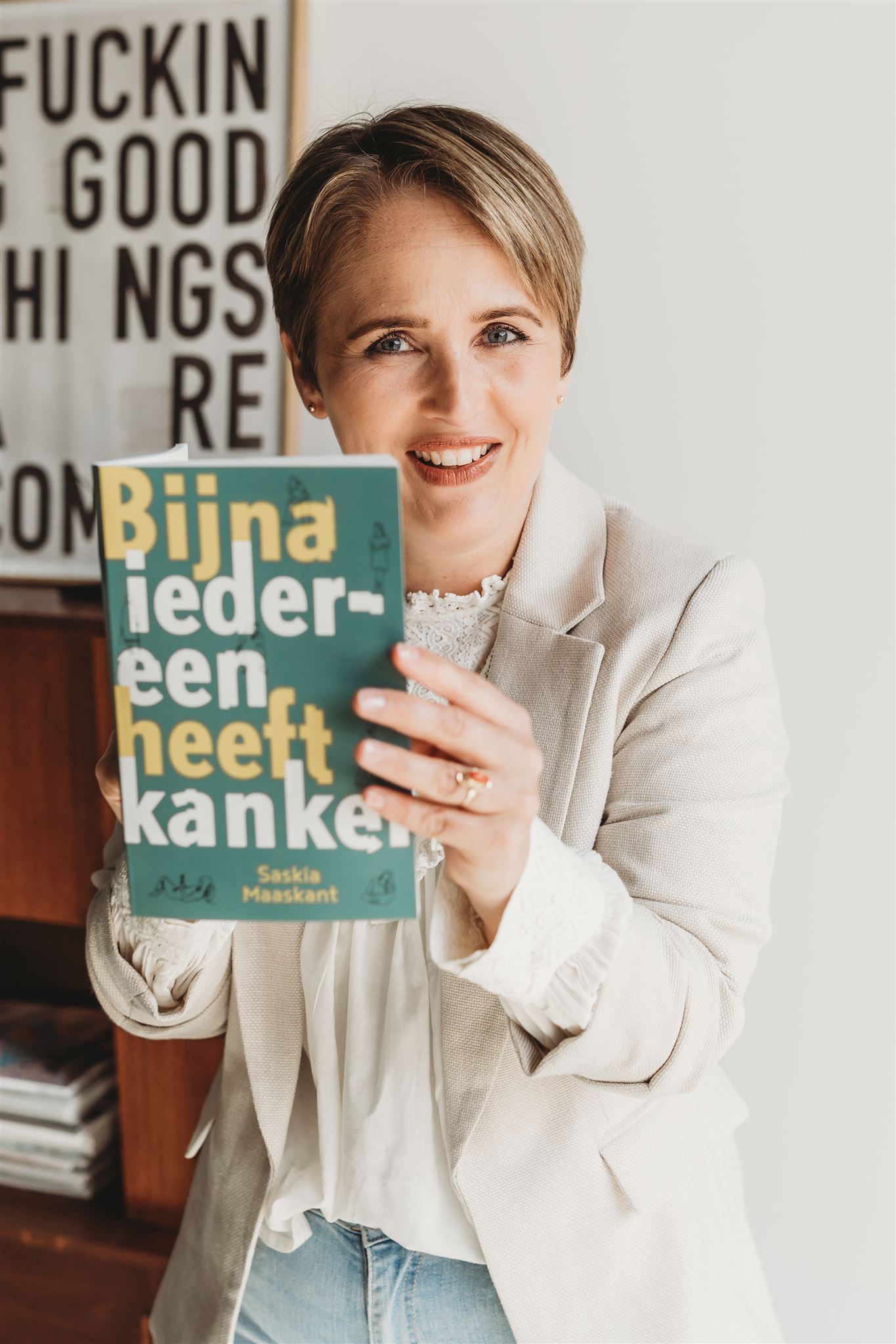 Saskia Maaskant Saskia Maaskant Bijna iedereen heeft kanker